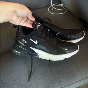 Nike Air Max 270 Black and White Sneakers